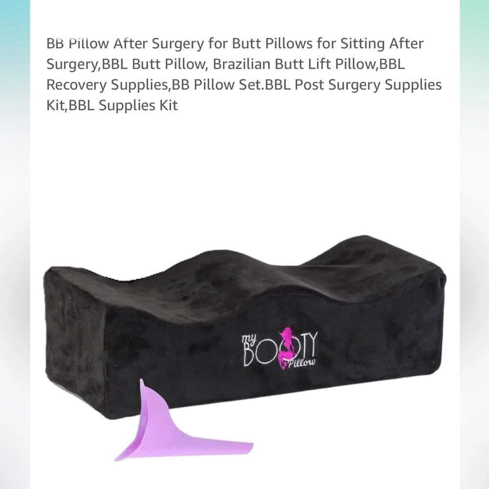 New MY BOOTY Pillow Brazilian Butt Lift Post Op and Med Pride Surgical Tape - Picture 7 of 11